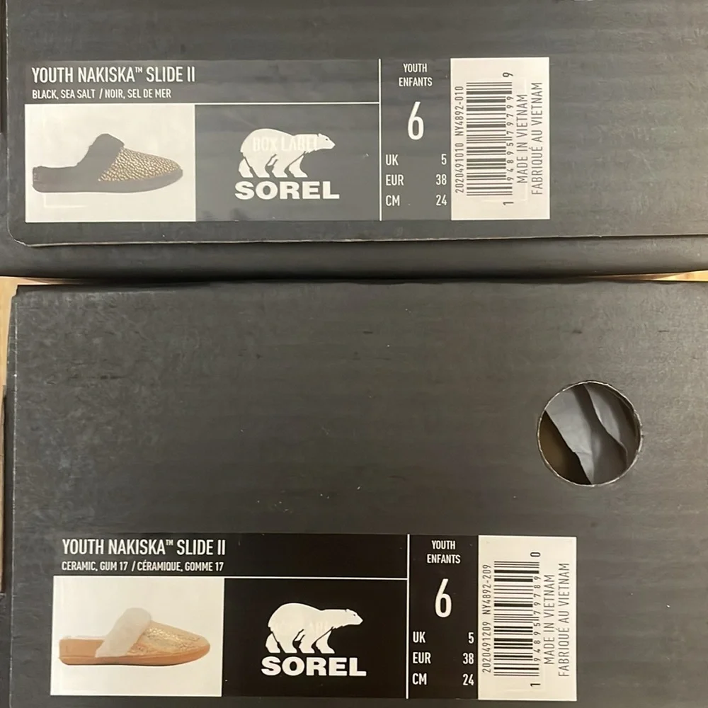 Copy. Sorel Youth Nakiska Slide ll Slippers - Picture 3 of 15